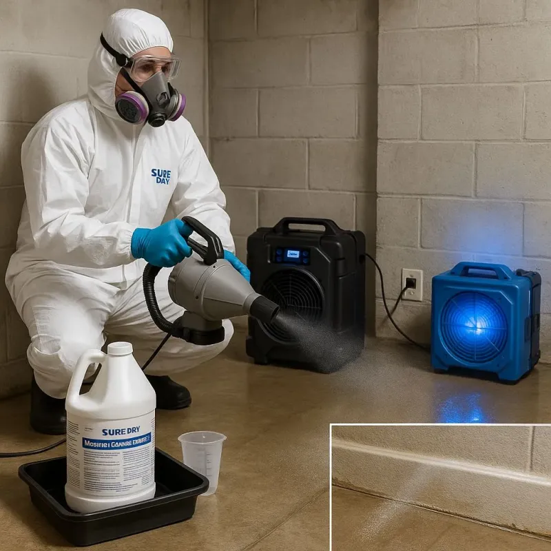Sanitization and Odor Removal process in Lexington Hills, CA
