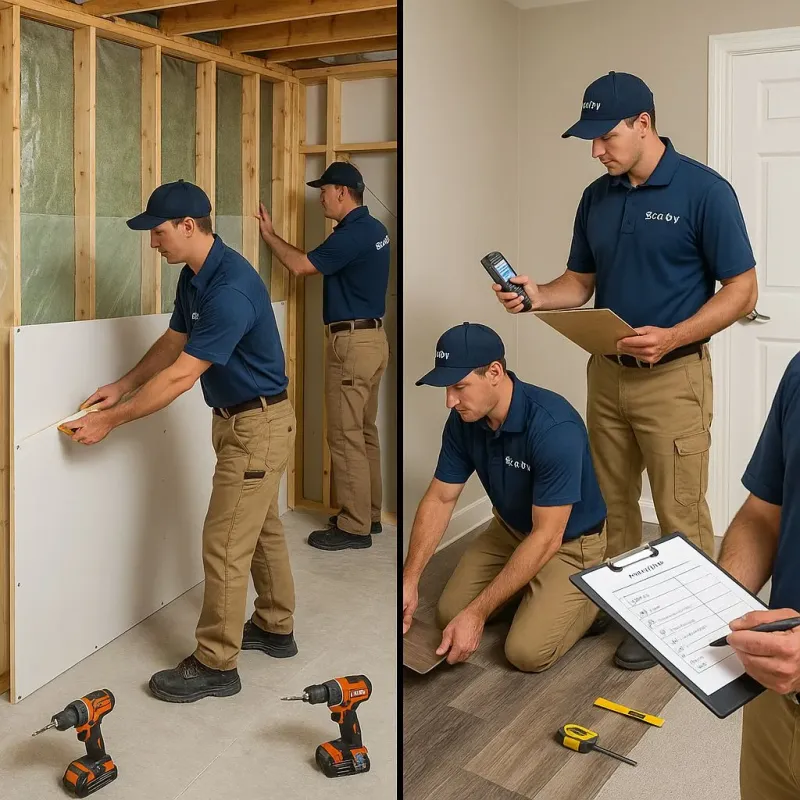 Repairs and Reconstruction process in Lexington Hills, CA