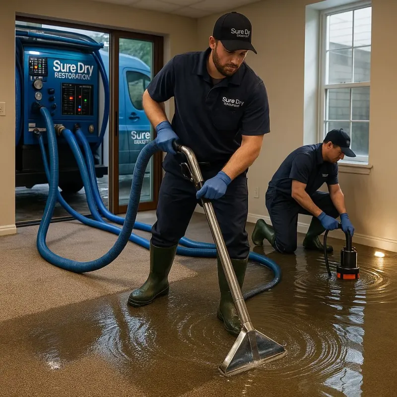 Water Extraction and Removal process in Lexington Hills, CA